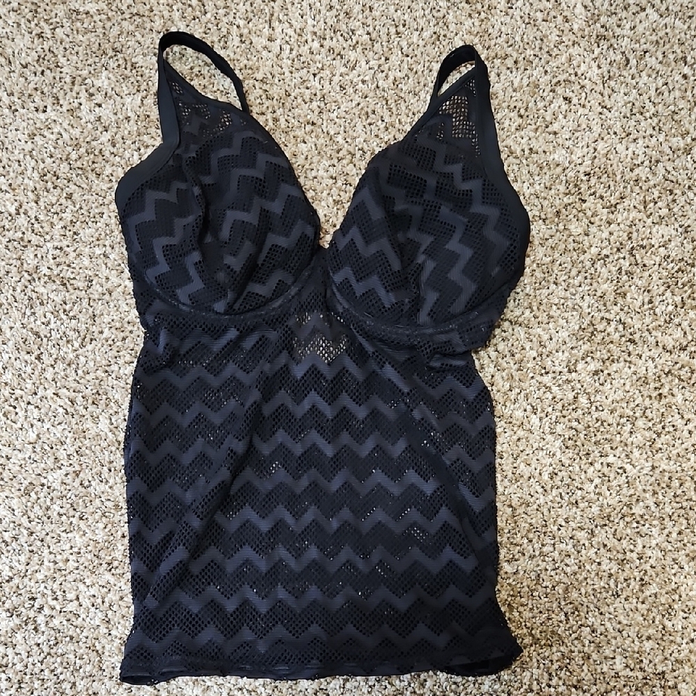 Curvy Kate Tankini Top. Size 34H.  EUC!
